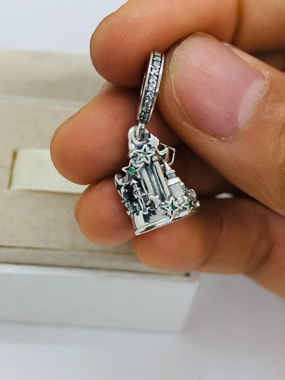 ✨🔥Pandora Disney Castle of Magical Dreams TinkerBell Charm - Picture 2 of 10